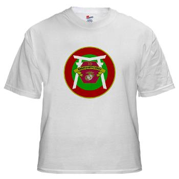 3MLG - A01 - 04 - 3rd Marine Logistics Group - White T-Shirt